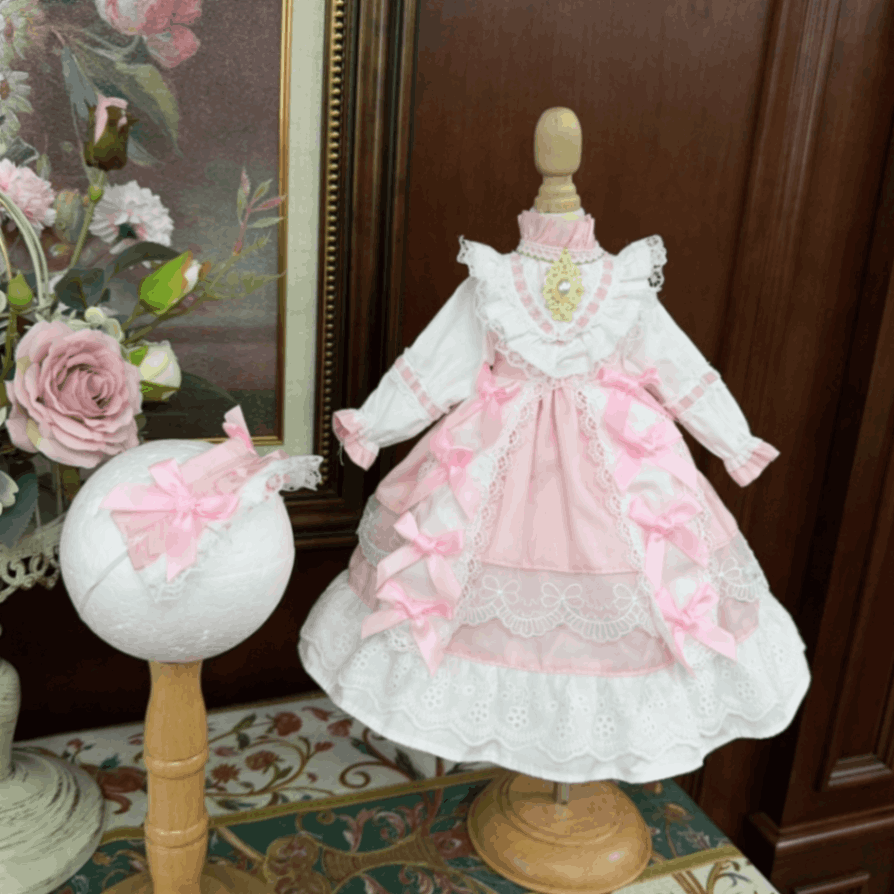 AF10773【Xmya】1/3Blythe,SD/DD,MSD,幼SD洋服2点セット