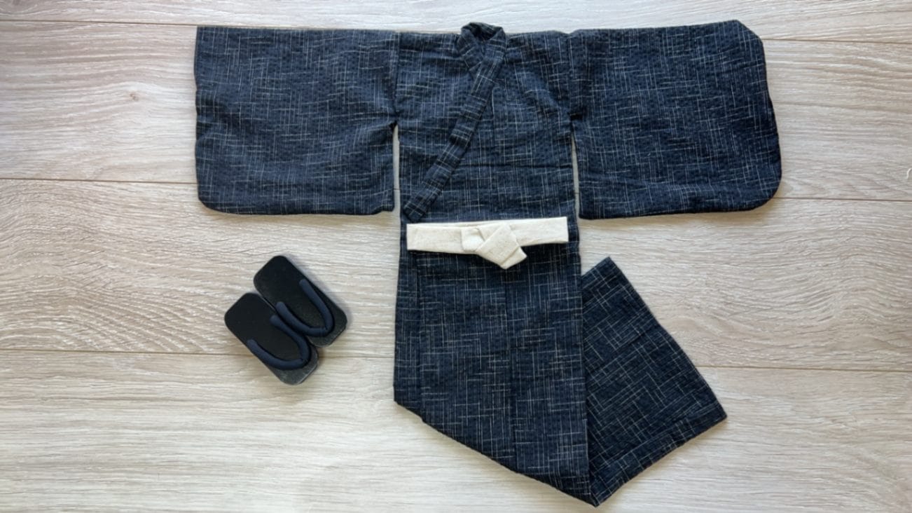 即納品浴衣+下駄 （草履）お得セット30 (SD17)