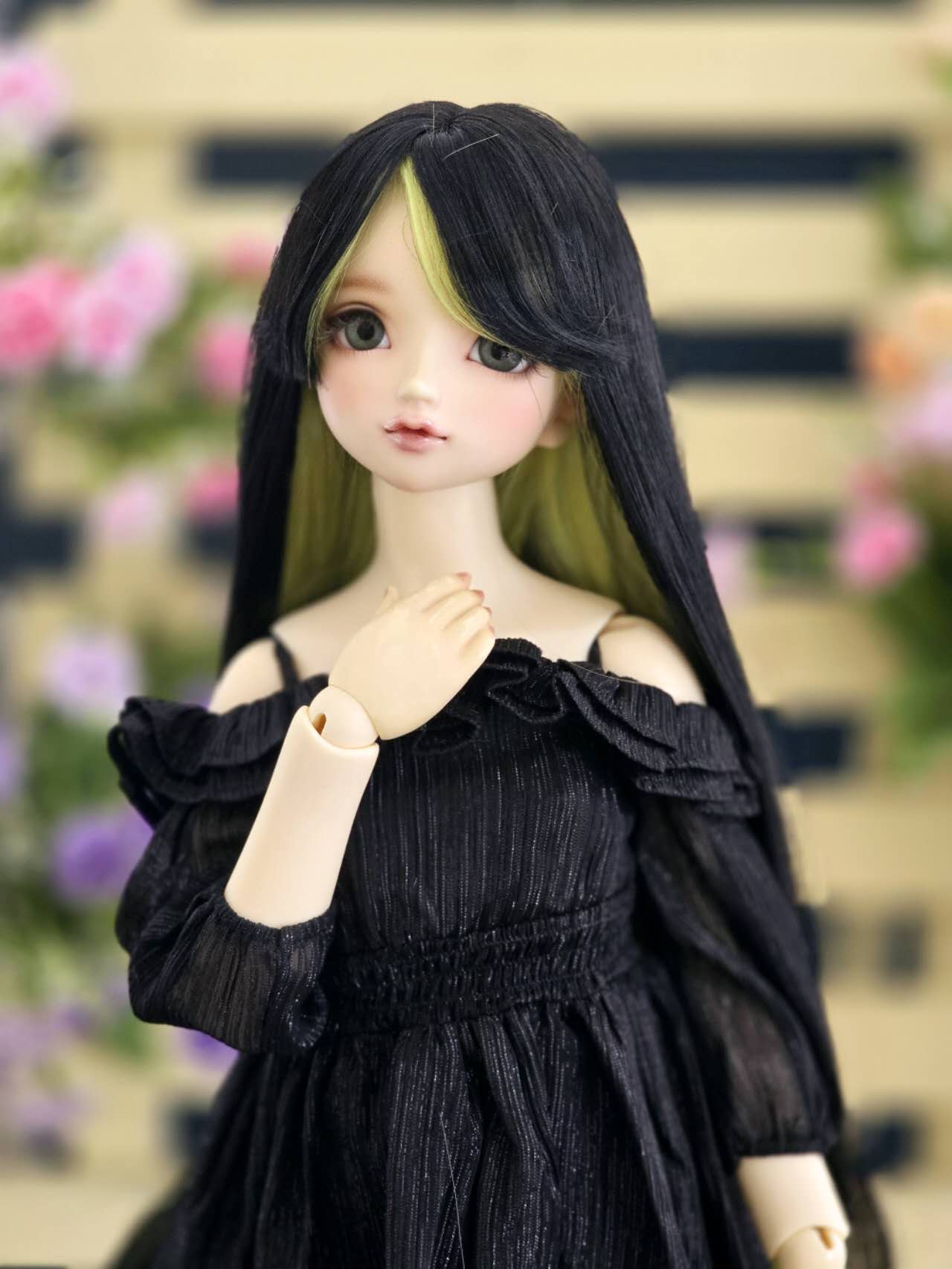 U-4544【SEN】1/3ドール(頭囲22~23cm)用ウィッグ