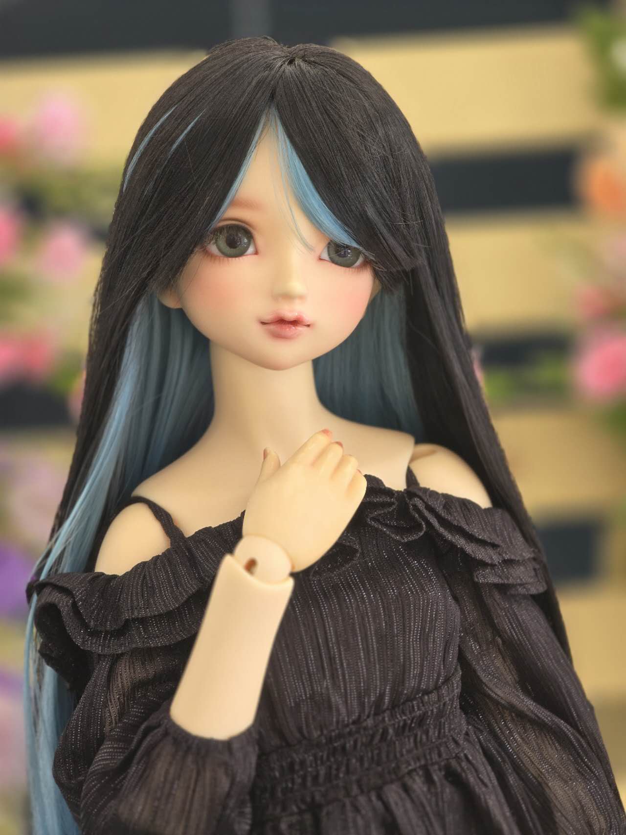 U-4545【SEN】1/3ドール(頭囲22~23cm)用ウィッグ