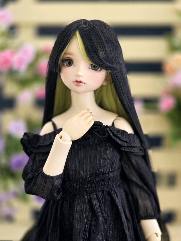 0特売即納品(ウィッグ)U-4544【SEN】1/3ドール(頭囲22~23cm)用ウィッグ