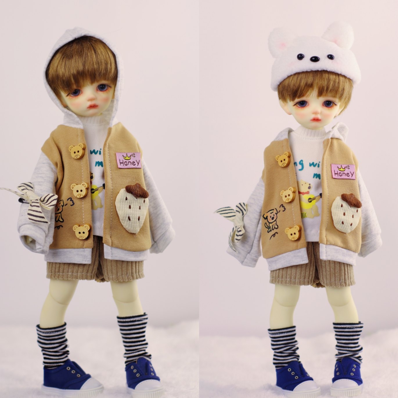 AF10804【xq】幼SD用洋服4点セット