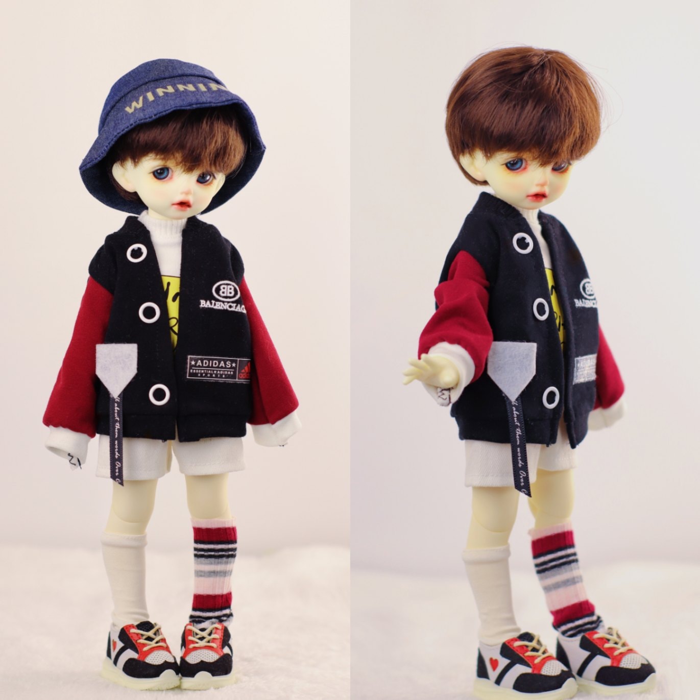 AF10807【xq】幼SD用洋服4点セット