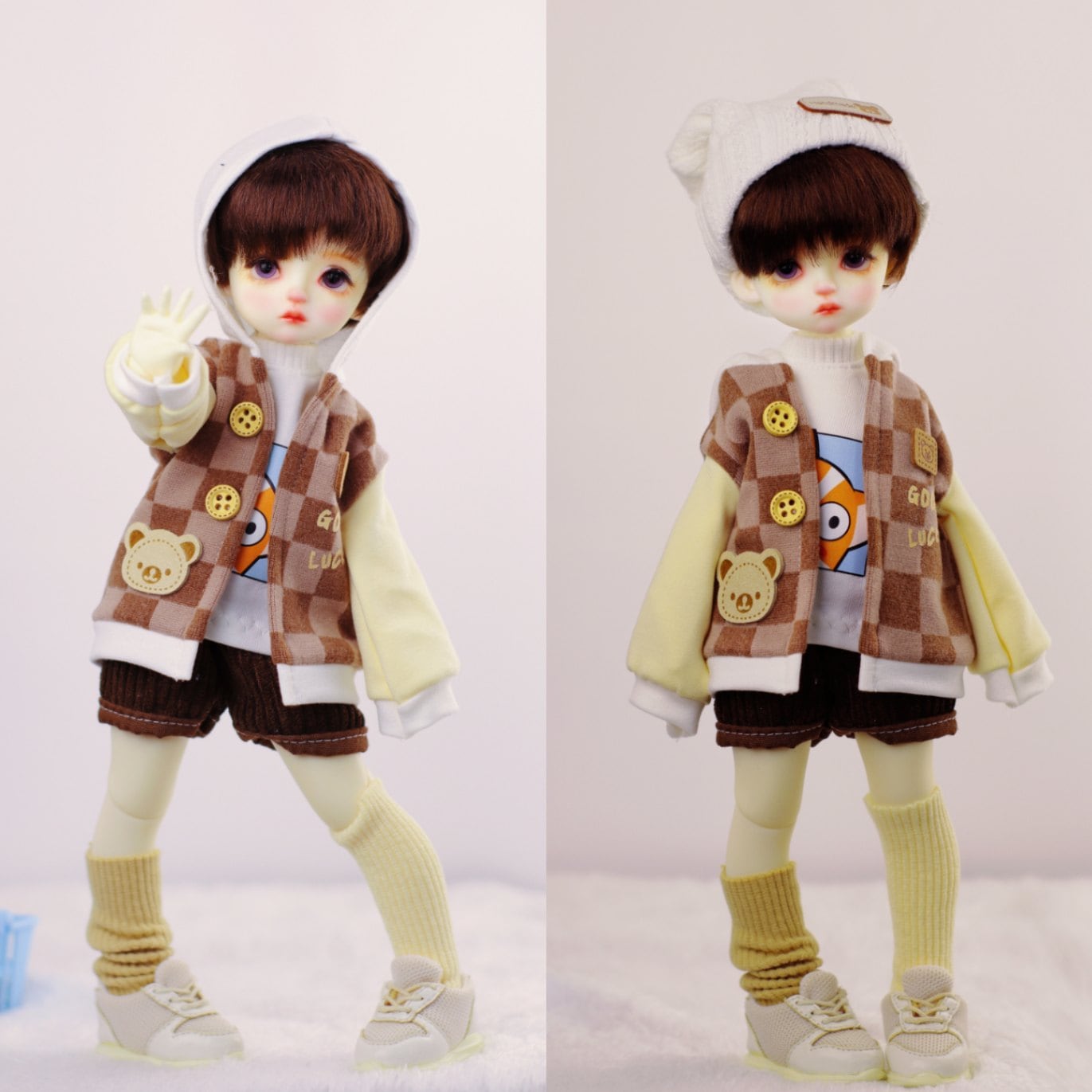 AF10809【xq】幼SD用洋服4点セット