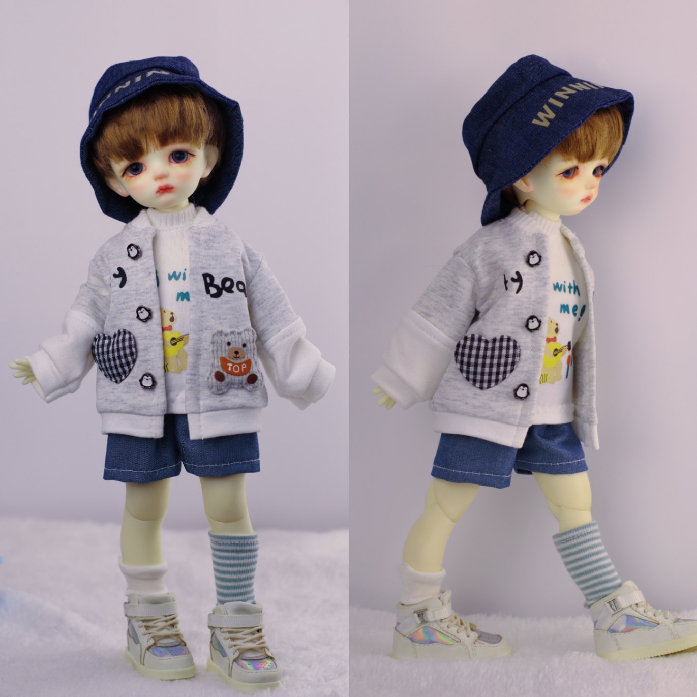 AF10810【xq】幼SD用洋服4点セット