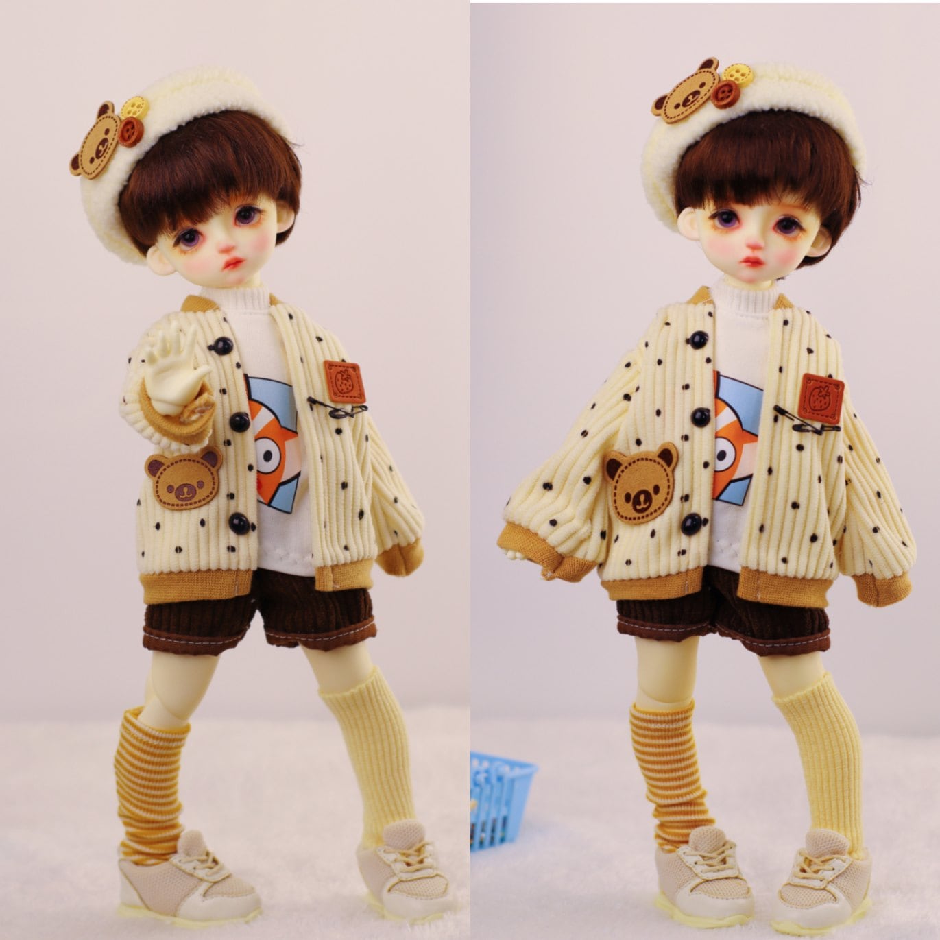 AF10815【xq】幼SD用洋服4点セット