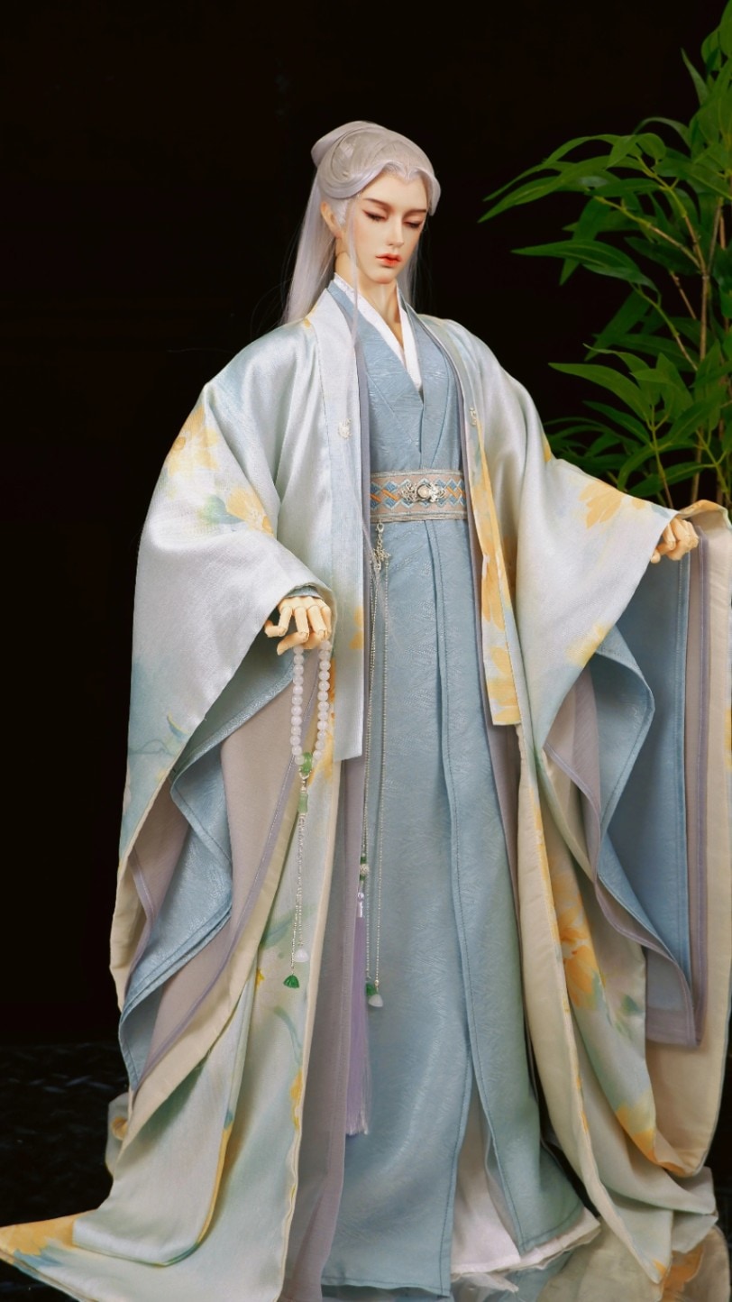 AF10829【十四家】SD13,SD17,70/75cm，id75cm用中華ドレスセット