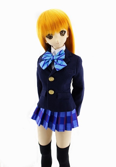 即納品AF5537【SEN】1/4MSD/MDD用冬制服5点セット（水色リボン）