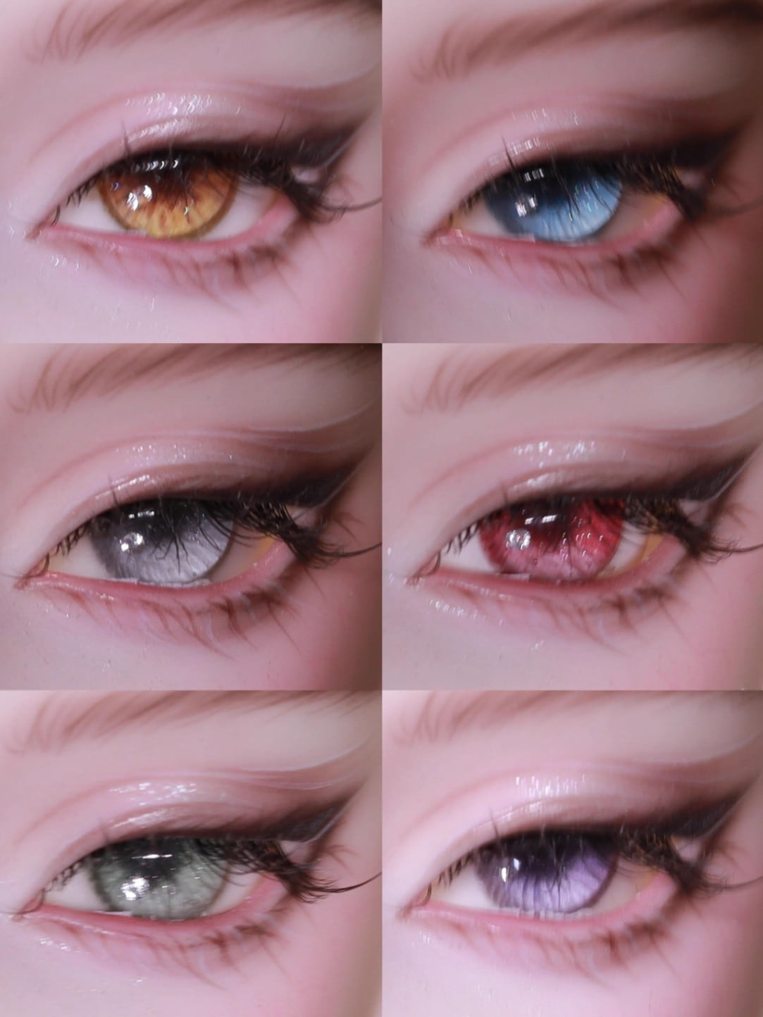 EYER568【xx】ドール用セメントアイ14~16ｍｍ