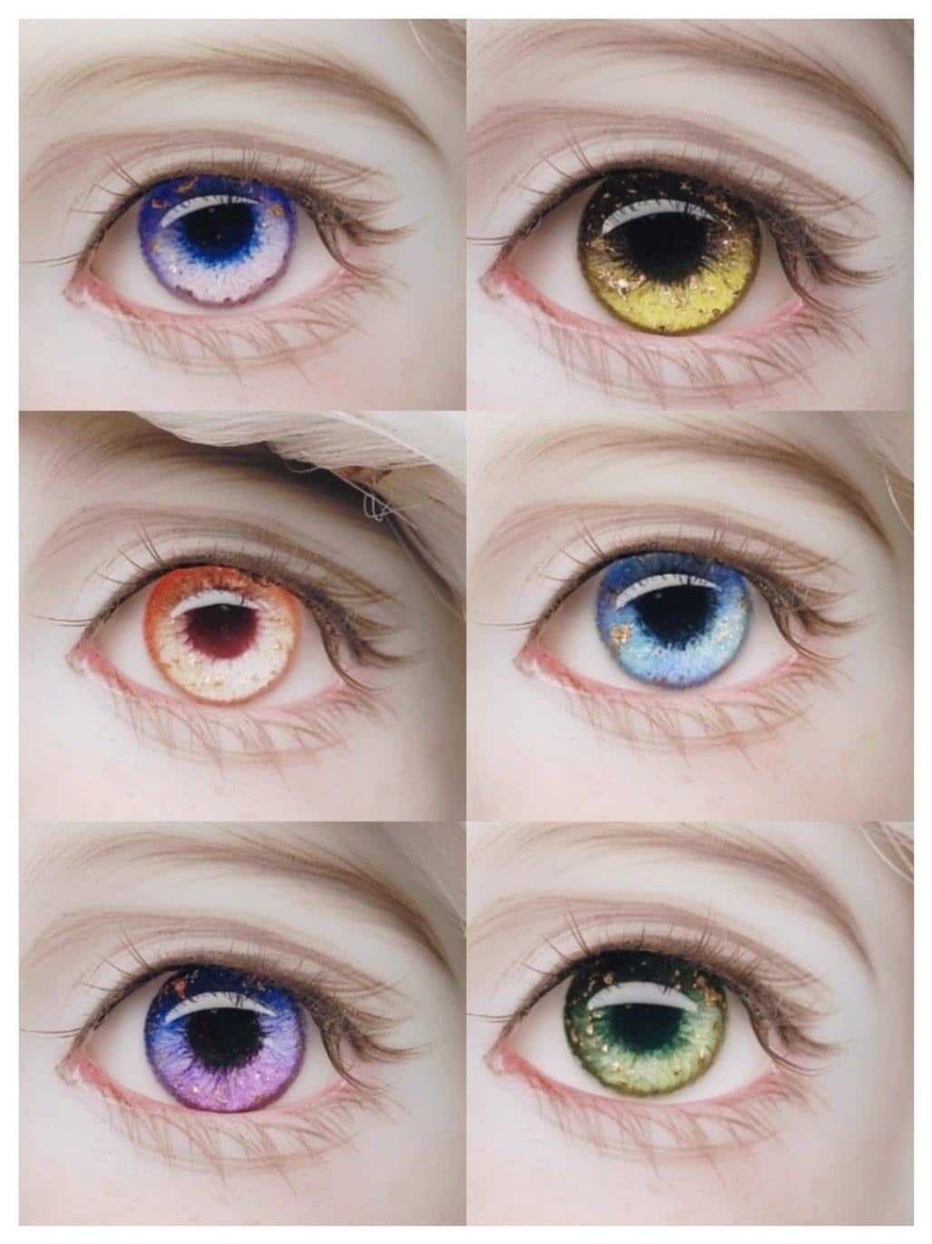 EYER571【xx】ドール用セメントアイ10~18ｍｍ