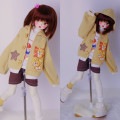 AF10870【xq】幼SD，MSD用洋服4点セット