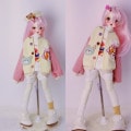 AF10893【xq】幼SD，MSD用洋服4点セット
