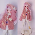 AF10895【xq】幼SD，MSD用洋服4点セット