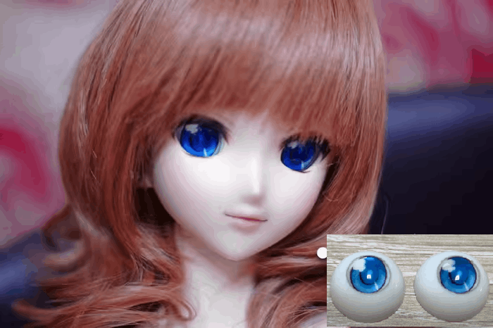 即納品PS-83【San-Heart】　ドール用レジンアイ（20mm）