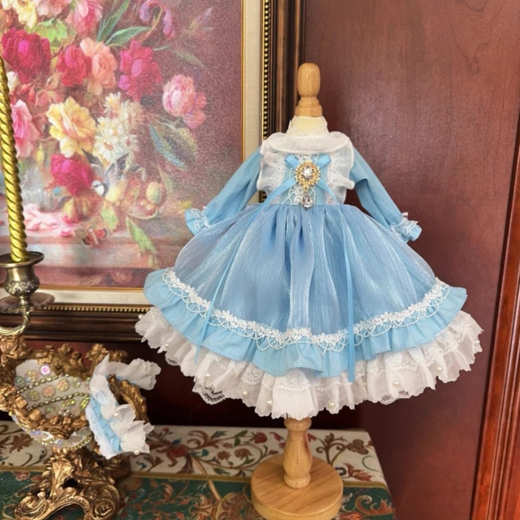 AF10905【Xmya】1/3Blythe,SD/DD,MSD,幼SD洋服2点セット