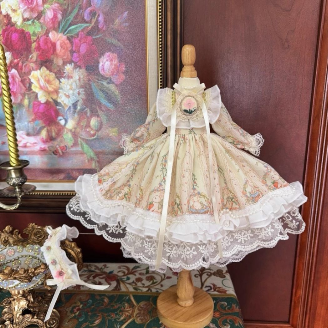 AF10907【Xmya】1/3Blythe,SD/DD,MSD,幼SD洋服2点セット