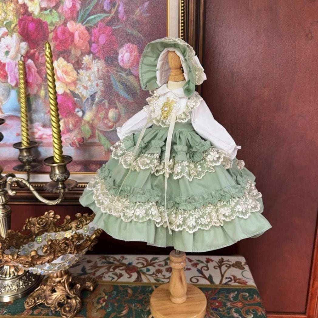 AF10915【Xmya】1/3Blythe,SD/DD,MSD,幼SD洋服2点セット