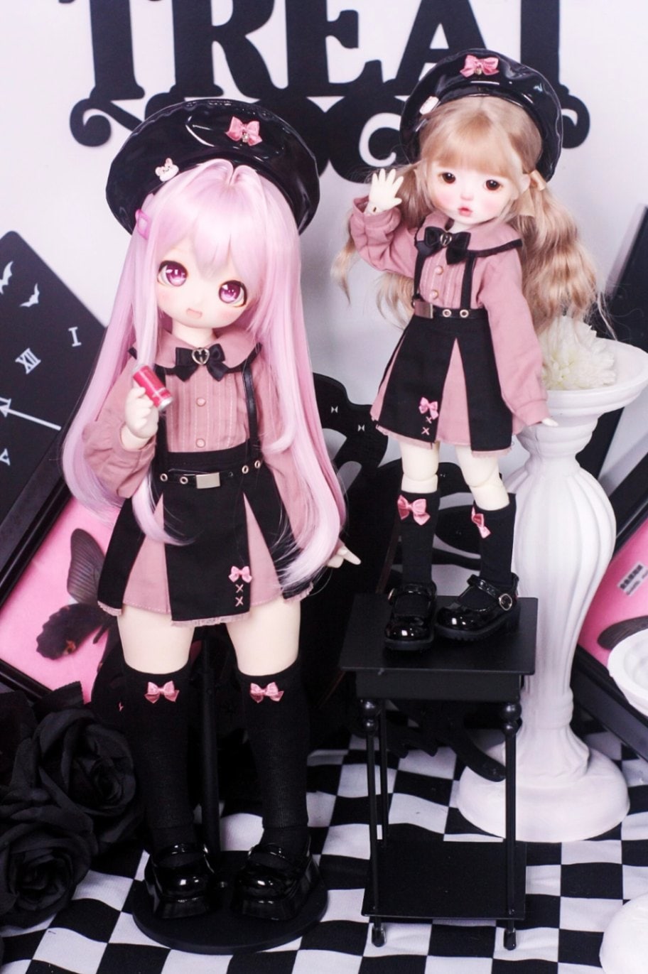 AF10934【ils】1/4★幼SD、MSD、MDD用洋服6点セット