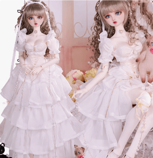 AF10938【Kon】1/3★DD(S/M/L) ,DDDY,SD16女用洋服10点セット（限定）