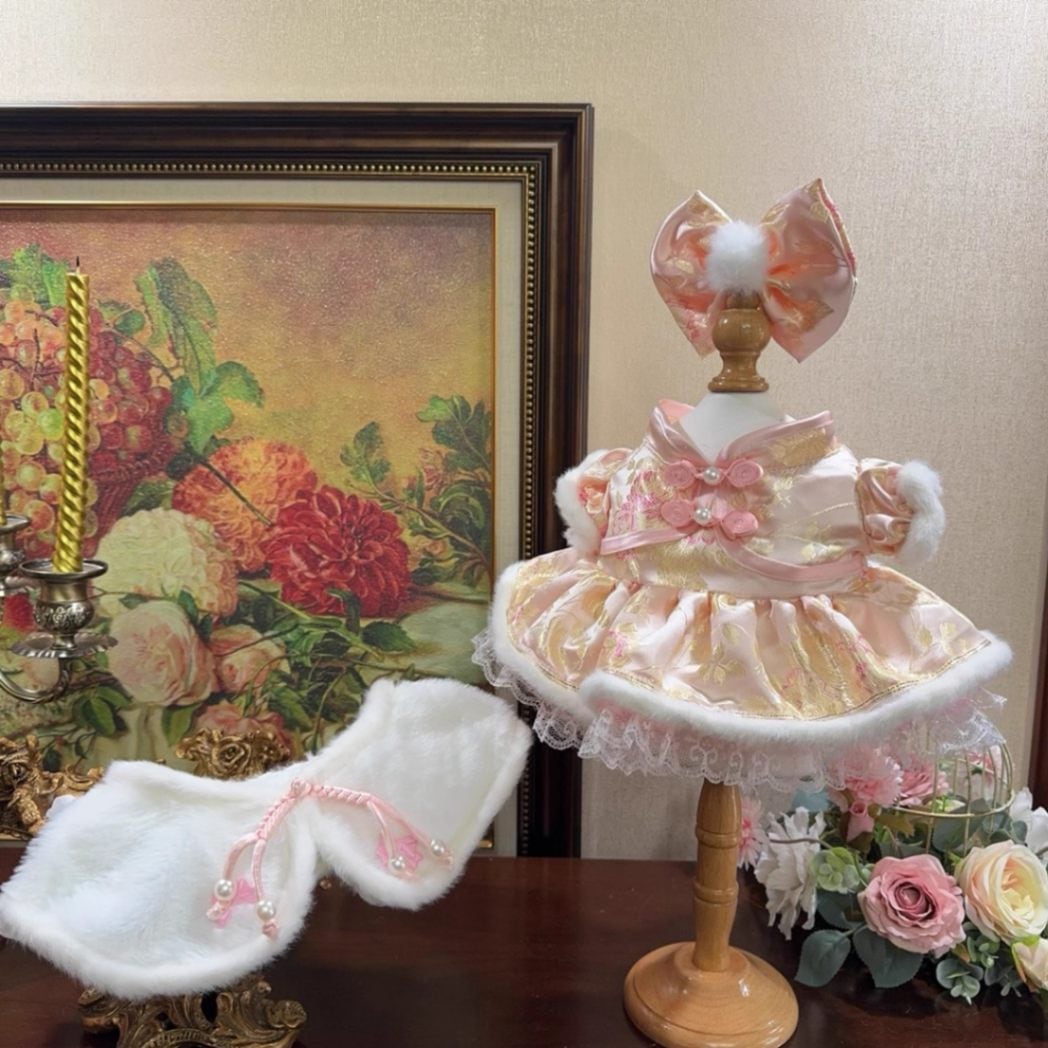 mhy0704【SENDOLL】ぬいぐるみ人形用洋服3点セット