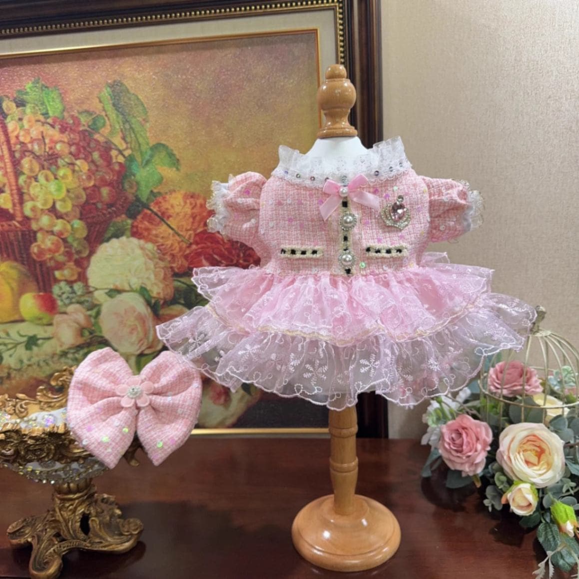 mhy0773【SENDOLL】ぬいぐるみ人形用洋服2点セット