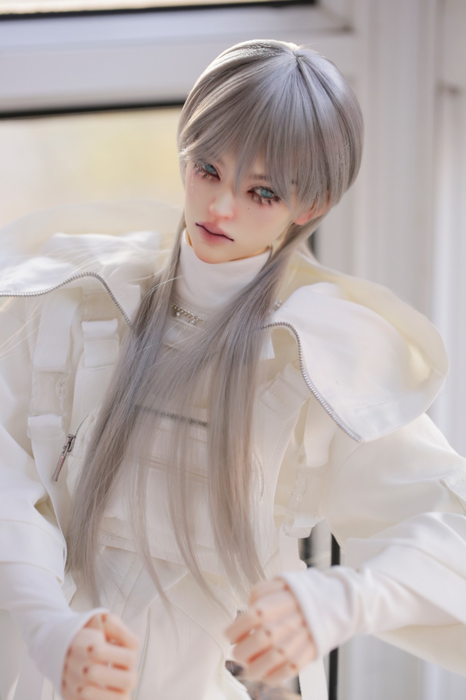 U-4570【P.K】1/3ド－ル用(頭囲22~24cm)用ウィッグ