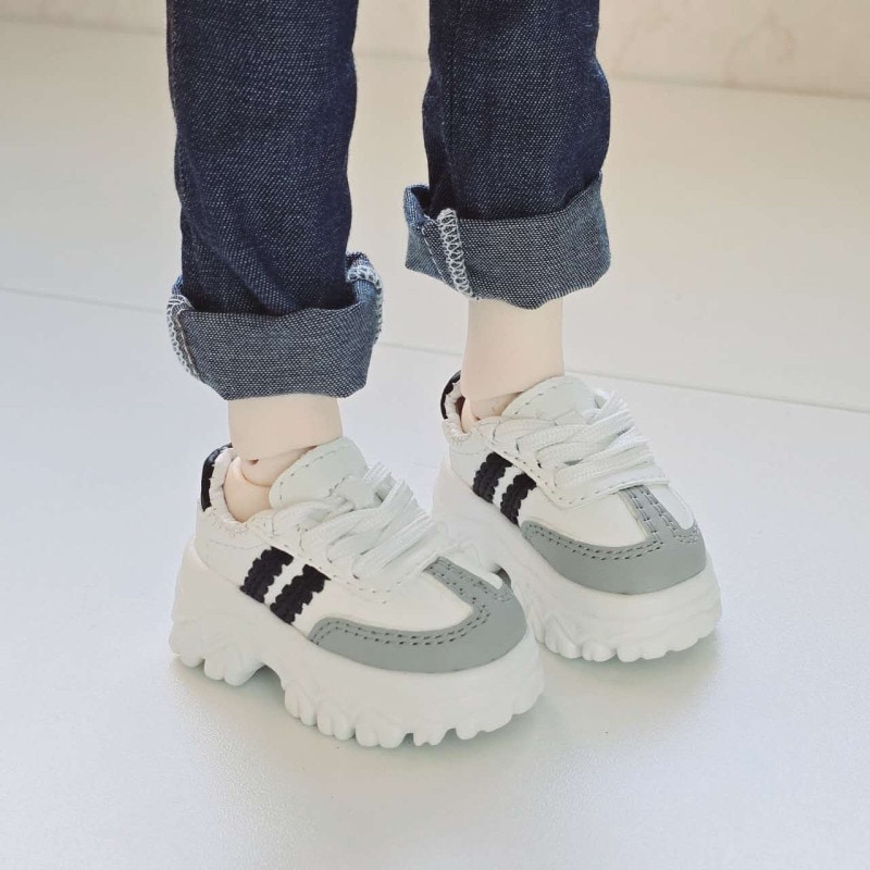 即納品(靴)KT-M-429【jxg】1/4用運動靴（内長さ6.5x2.5cm）