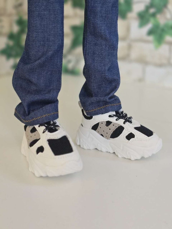 即納品(靴)KT-M-423【jxg】1/4用運動靴（内長さ6.5x2.5cm）