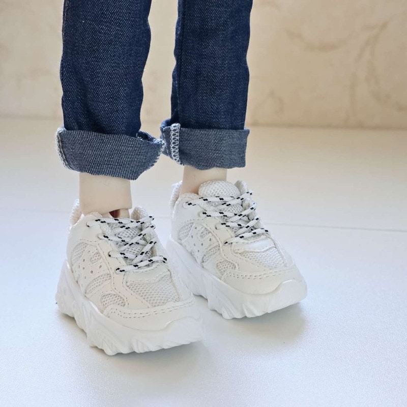 即納品(靴)KT-M-422【jxg】1/4用運動靴（内長さ6.5x2.5cm）