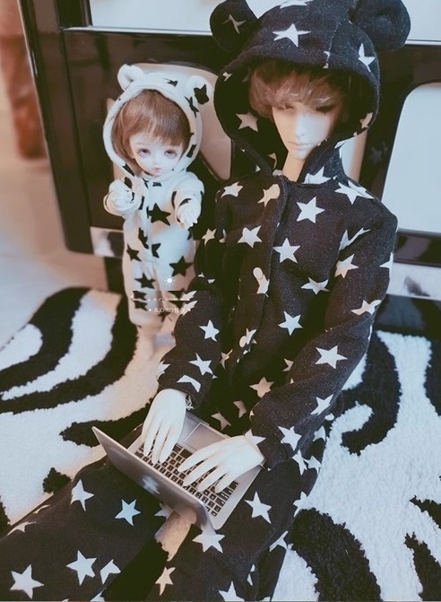 AF10959 【blq】1/6～1/3ドール用おくるみ