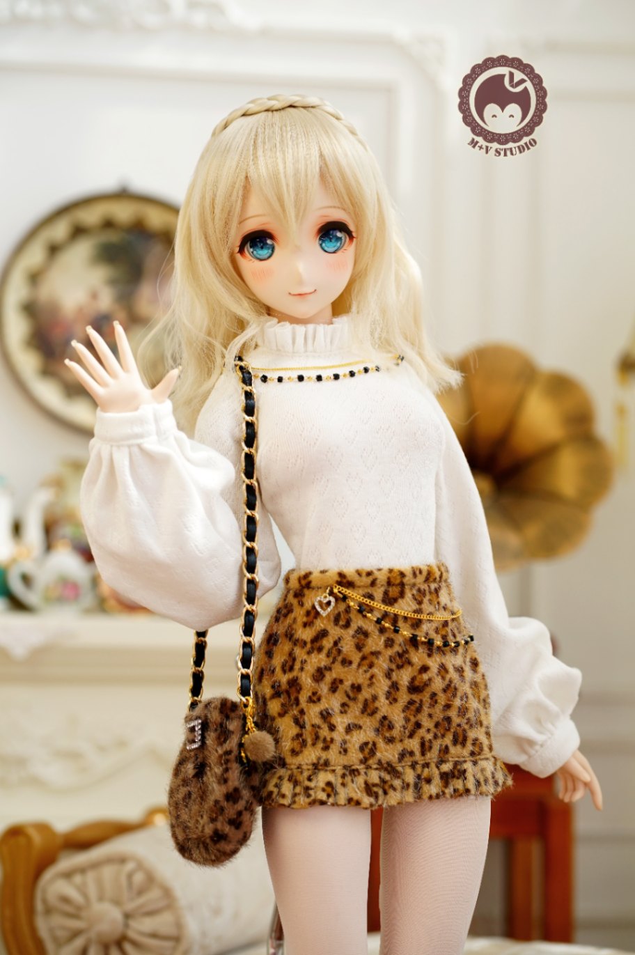 AF10974【mu】1/3SD/DD（S/L/M）,DDDY，SDGR女，SD16女用シャツ