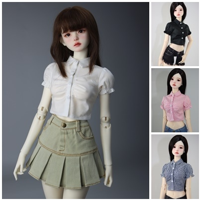 AF10988【fn】1/3★SD/DD(M/L)用シャツ(4色あり)