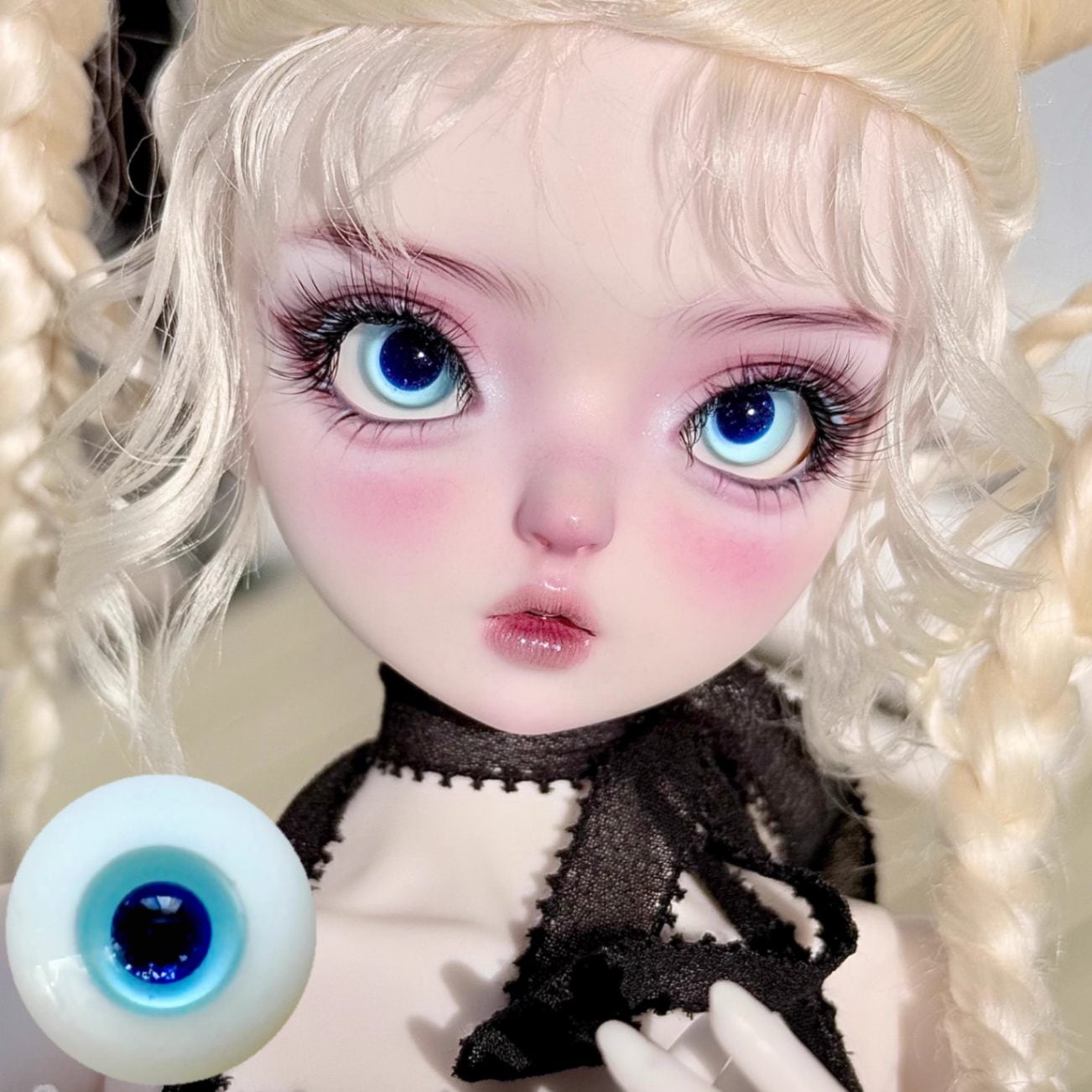 EYER585【xkm】ドール用グラスアイ12~18ｍｍ