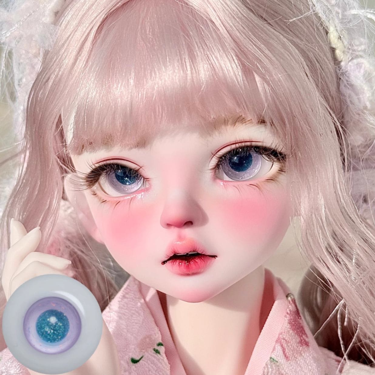 EYER587【xkm】ドール用グラスアイ14~16ｍｍ