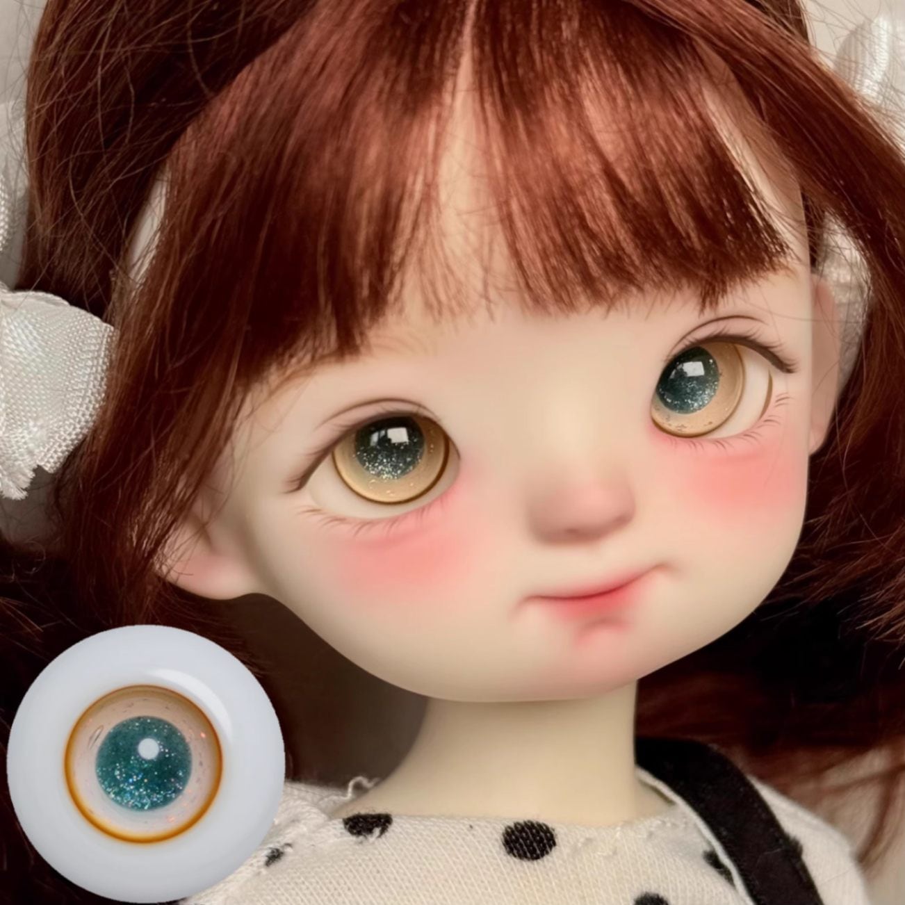 EYER591【xkm】ドール用グラスアイ12~18ｍｍ