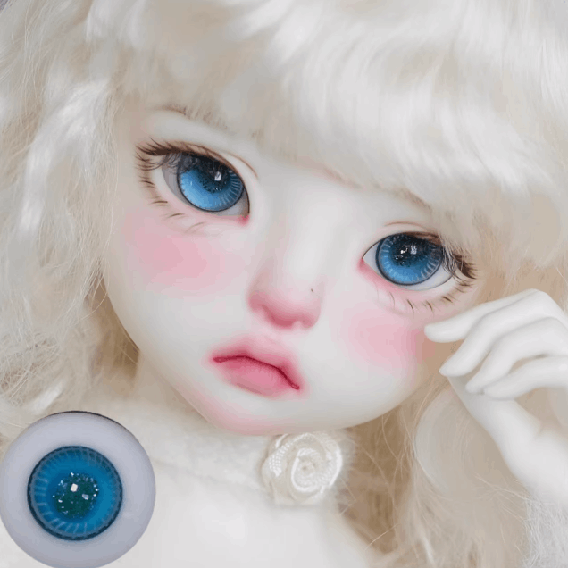 EYER595【xkm】ドール用グラスアイ12~18ｍｍ