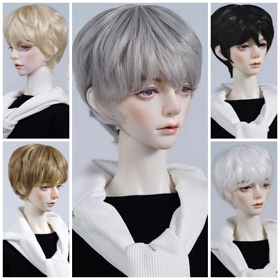 0特売即納品(ウィッグ)U-4363（色3）【MT】ウィッグ1/6(頭囲16.5~17.5cm)