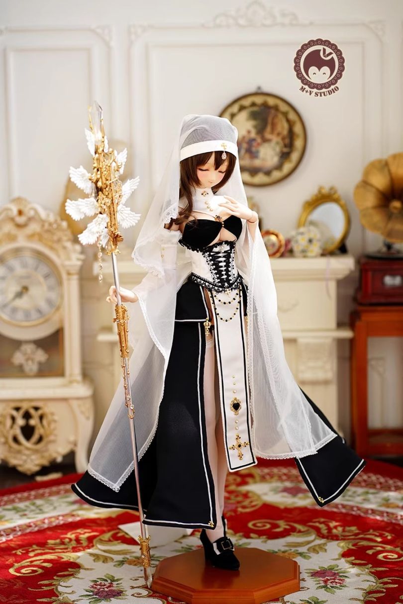 AF11014【mu】1/3DDS,DD（M/L）,DDDY，AS58/62用洋服10点セット(2色あり）