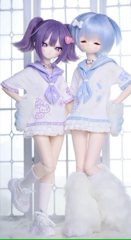 即納品AF11012【ils】セーラー服（紫/幼SD） | 《即納品 一覧》,洋服