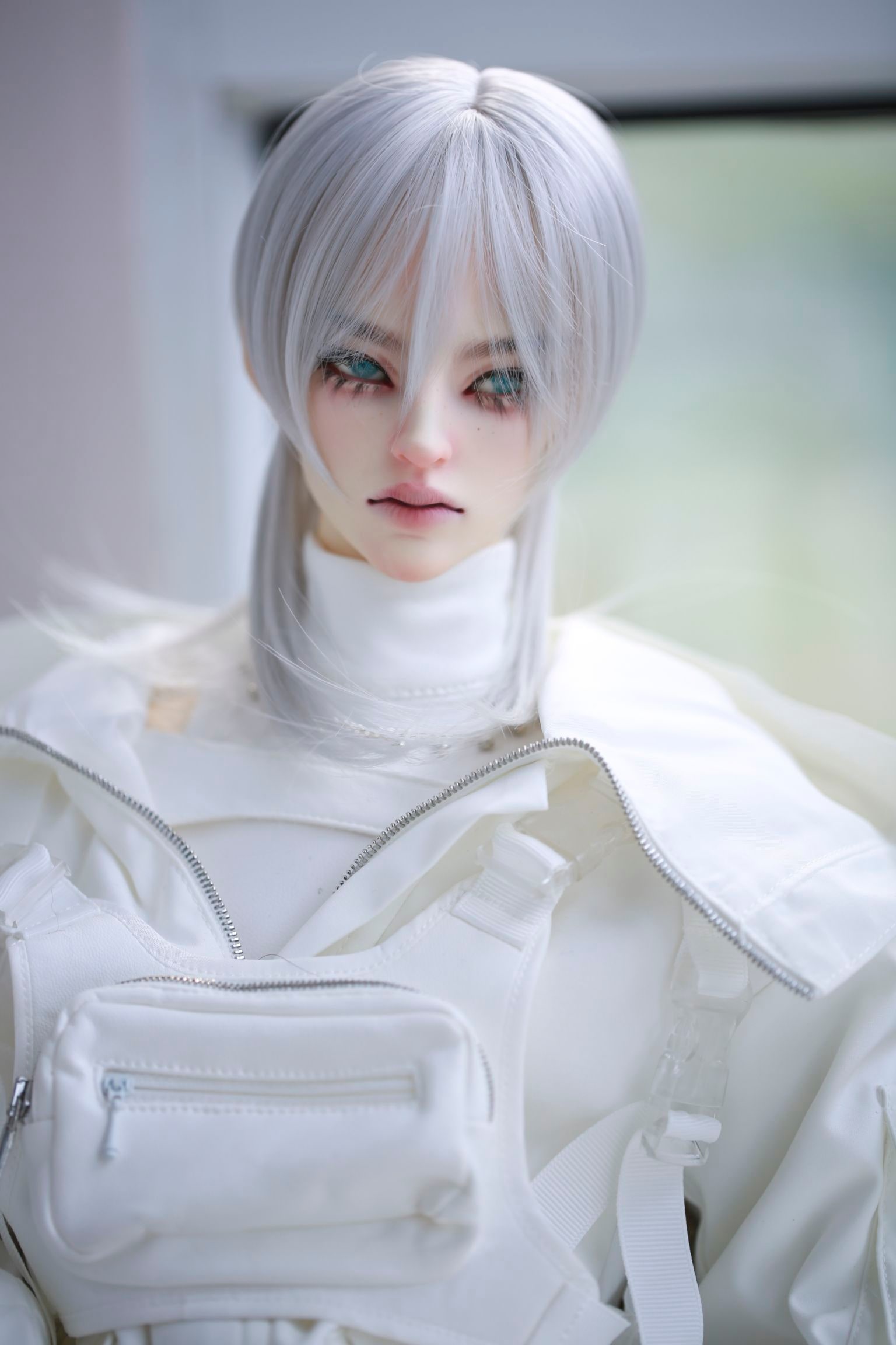 U-4581【P.K】1/3ド－ル用(頭囲22~24cm)用ウィッグ