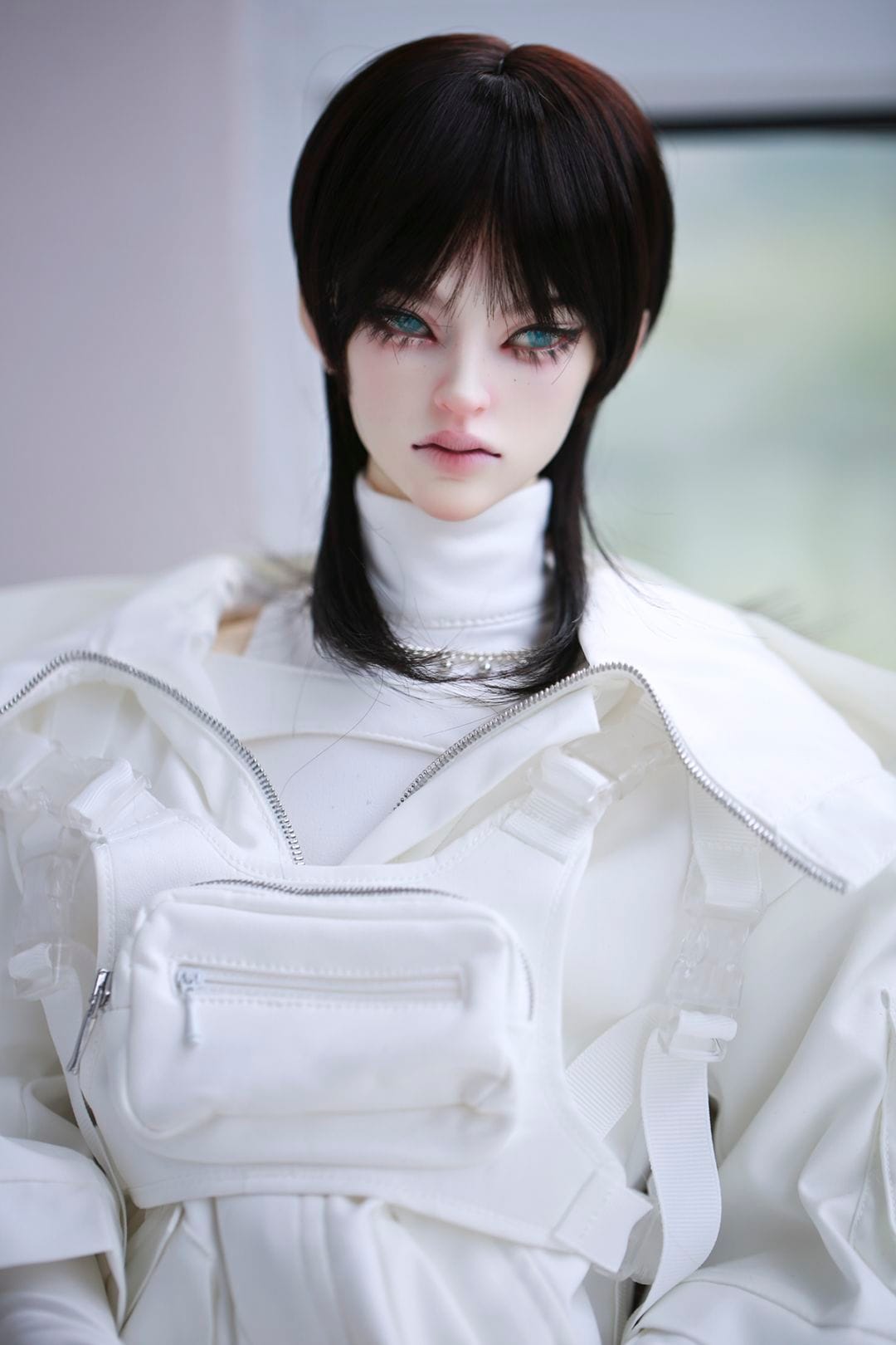 U-4582【P.K】1/3ド－ル用(頭囲22~24cm)用ウィッグ