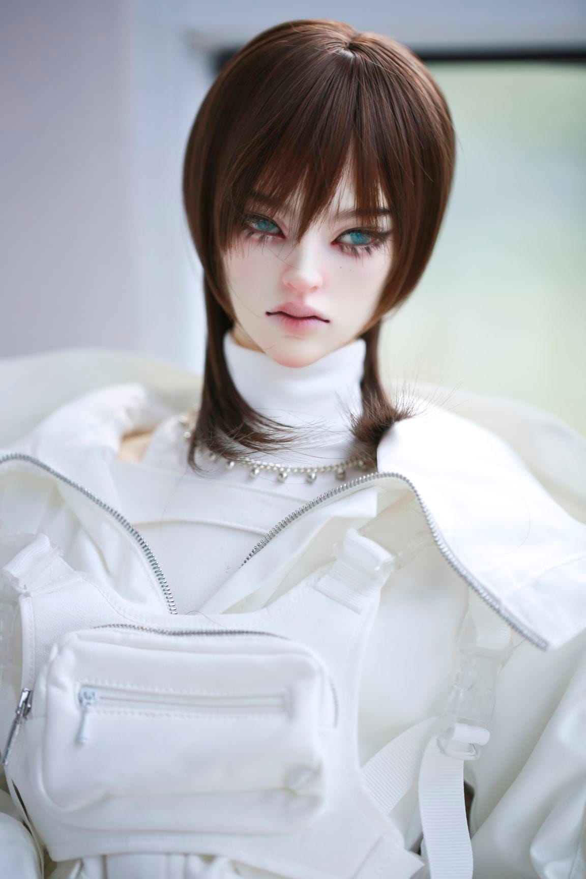 U-4585【P.K】1/3ド－ル用(頭囲22~24cm)用ウィッグ