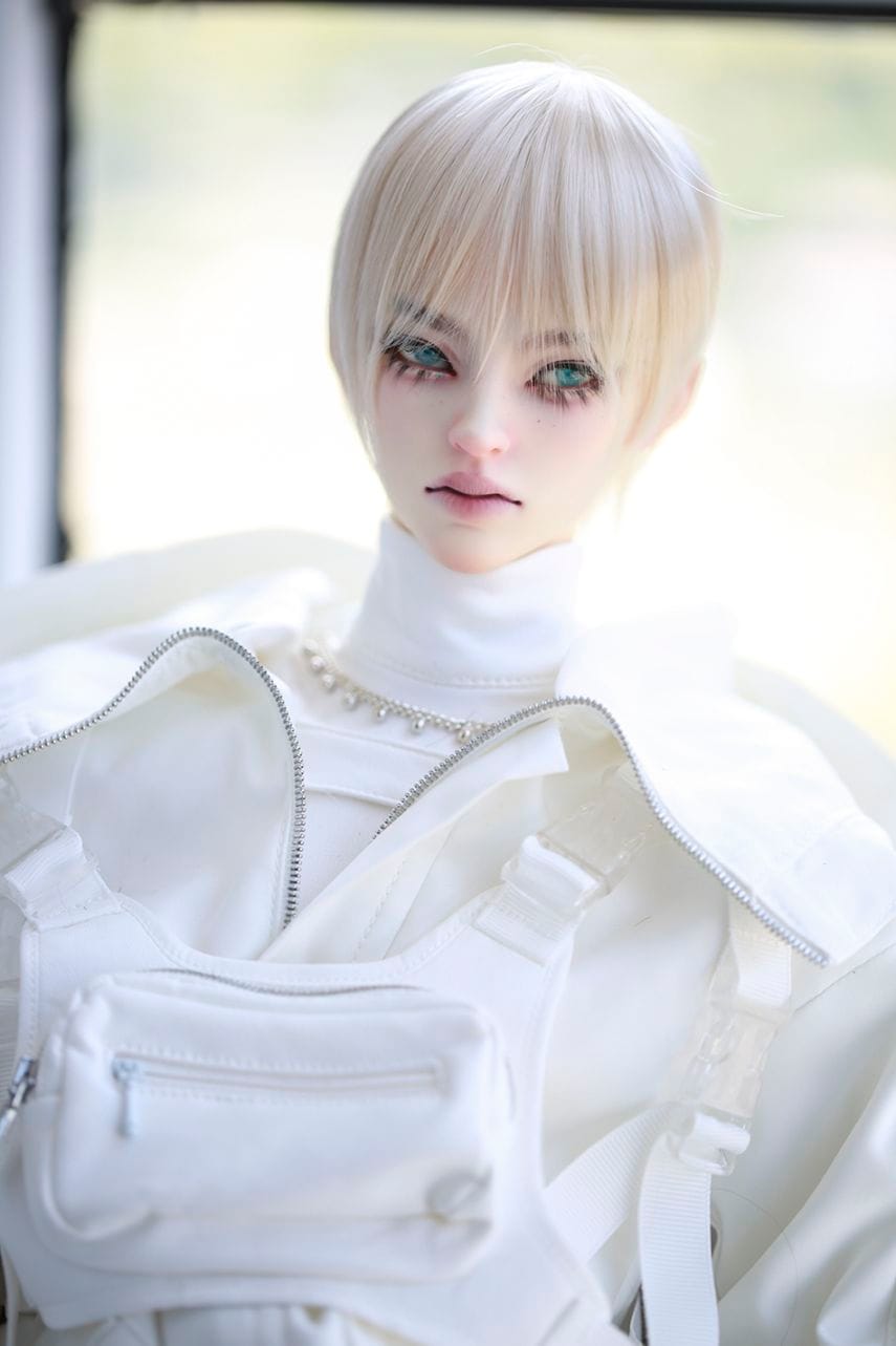 U-4587【P.K】1/3ド－ル用(頭囲22~24cm)用ウィッグ