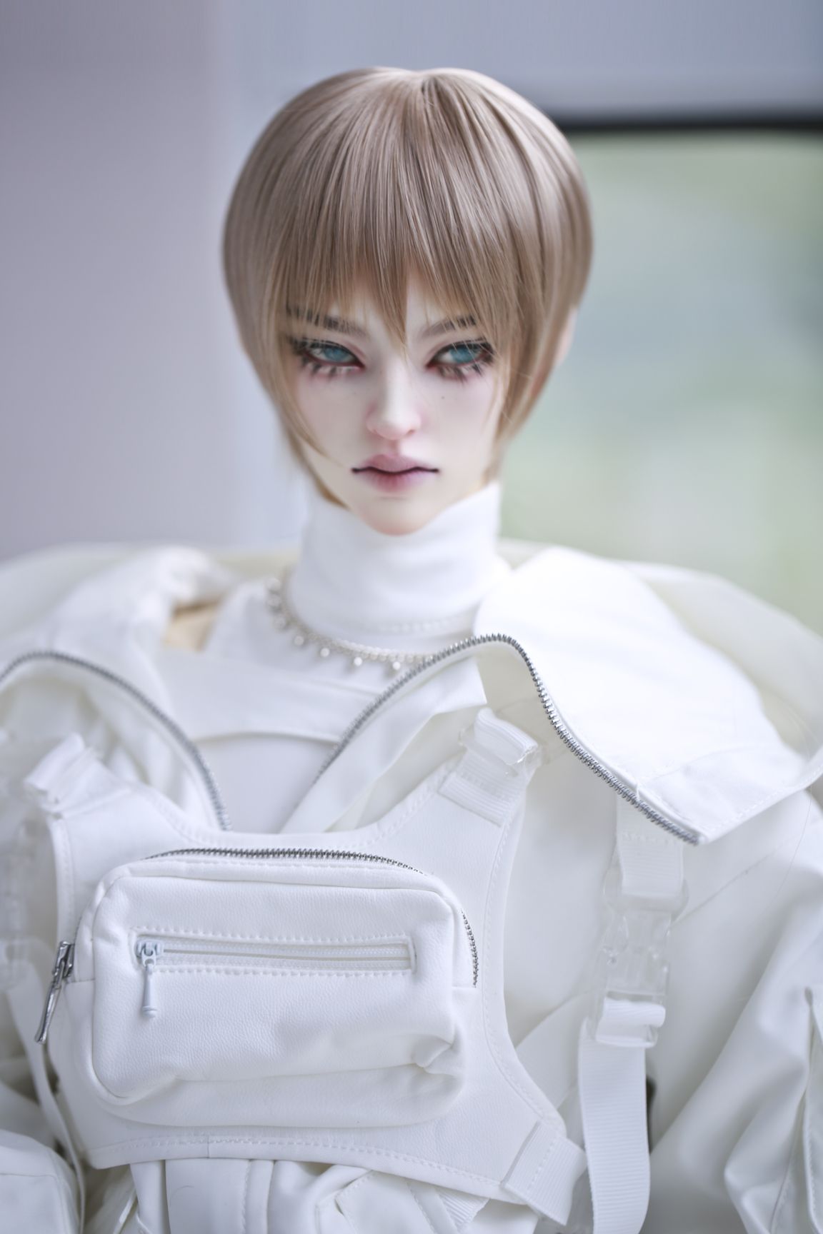 U-4588【P.K】1/3ド－ル用(頭囲22~24cm)用ウィッグ