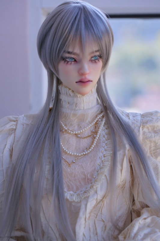 即納品(ウィッグ)U-4404【P.K】1/3サイズ(頭囲22~24cm)　