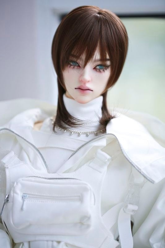 即納品(ウィッグ)U-4585【P.K】1/3ド－ル用(頭囲22~24cm)用ウィッグ