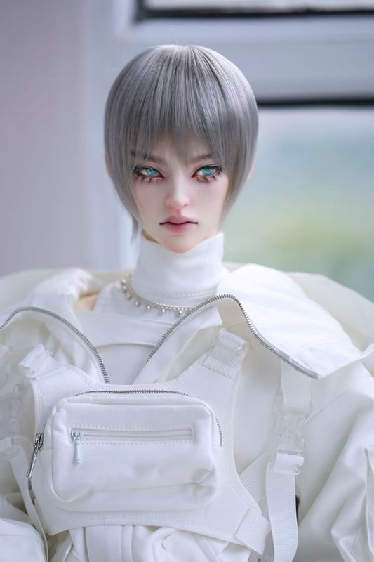 即納品(ウィッグ)U-4586【P.K】1/3ド－ル用(頭囲22~24cm)用ウィッグ