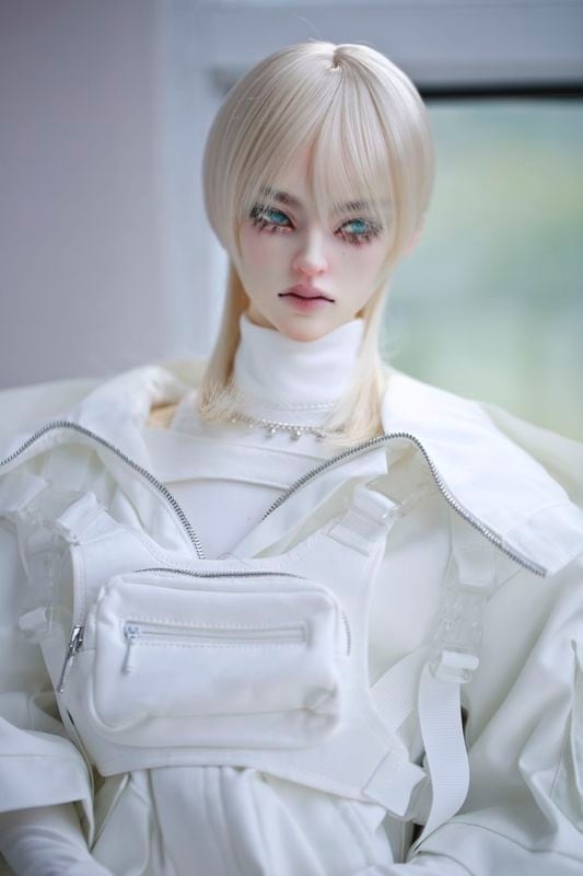 即納品(ウィッグ)U-4583【P.K】1/3ド－ル用(頭囲22~24cm)用ウィッグ