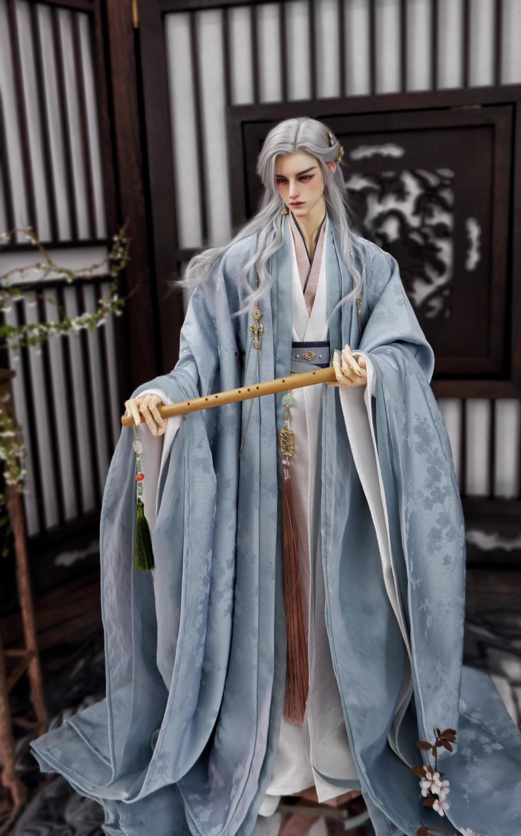 AF11041【十四家】SD13,SD17,70/75cm，id75cm用中華ドレスセット