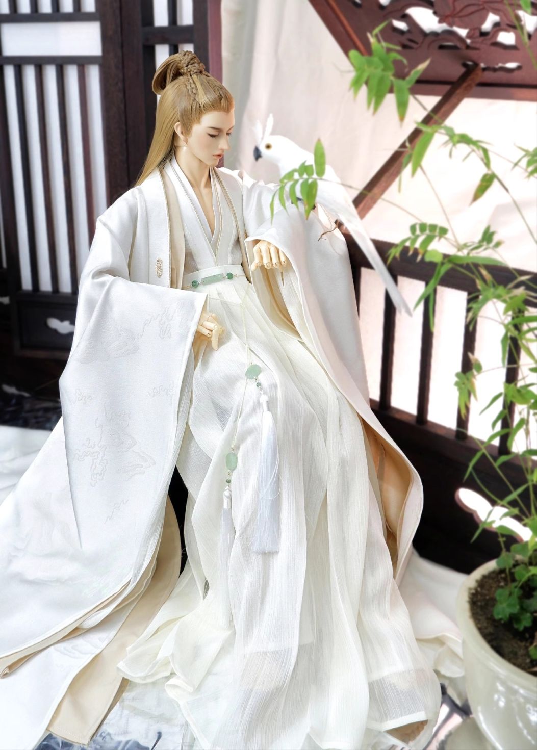 AF11045【十四家】SD13,SD17,70/75cm，id75cm用中華ドレスセット